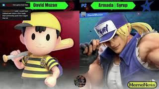 Wednesday Night Smashdown(11/10/21) Syrup (Ness) vs David Muzan (Terry) Smash Ultimate