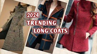 women winter coats | best winter coats 2024 | ladies long coat design | long coats | @ReetDesigns