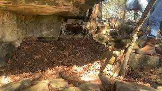 Civil War Cave  - Buried Weapons Search