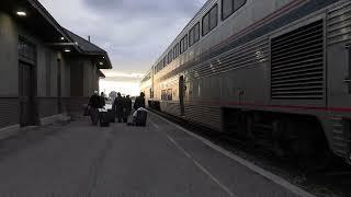 The Calif. Zephyr in Ft. Morgan on 21MAY2025