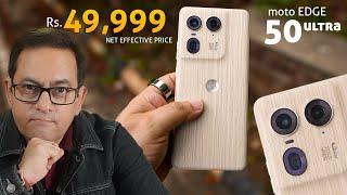 moto Edge 50 Ultra unboxing - Wood Finish Smartphone!