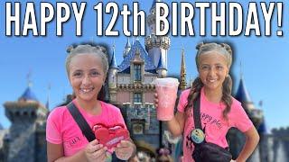 Hallie Celebrates Her 12th Birthday at Disneyland |