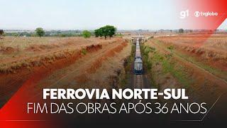 Obra que levou 36 anos para ficar pronta vai melhorar o transporte de cargas no Brasil | JN