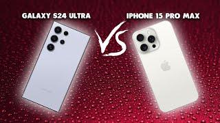 Galaxy S24 Ultra VS iPhone 15 Pro Max