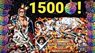 OPTC | 10th Anniversary Super Sugo-Fest (PART 1) All Steps 1500 Gems!