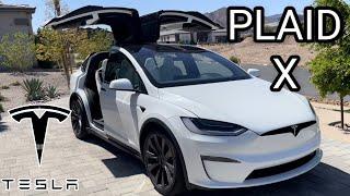 2022 Tesla Model X Plaid Overview Walk Through Review