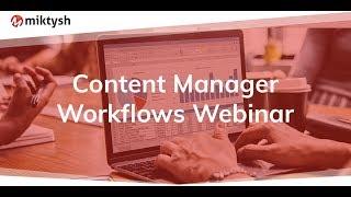 Understanding HP TRIM / Content Manager Workflows