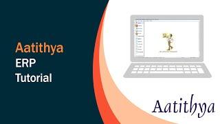 Aatithya ERP Tutorial | Hotel Management Software | Dataman