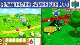 Top 15 Best Platformer Games for N64