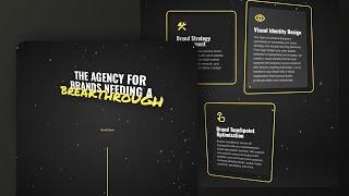 How To Make A Landing Page With Amazing Hover Effects| HTML, CSS, JS | Quick Tutorial