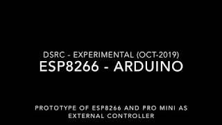 DSRC   ESP8266/Arduino controller