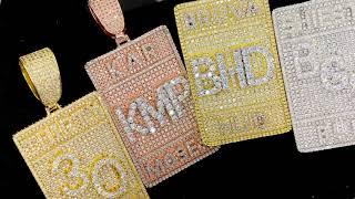 Make Custom Diamond Hip Hop Pendants | HipHopBling.com Iced Out Jewelry