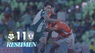 SANTOS 1-1 PACHUCA J13 | En la COMARCA reparten UNIDADES