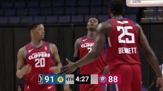 Angel Delgado (12 points) Highlights vs. Santa Cruz Warriors