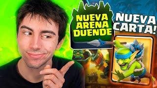 OTRA NUEVA CARTA DUENDE EN CLASH ROYALE +xd CAMBIOS EN MODO REINA DUENDE