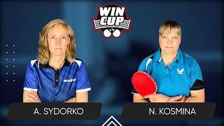 10:00 Anzhela Sydorko - Natalia Kosmina 23.11.2024 WINCUP Women Master. TABLE  1