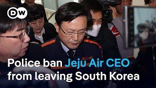 South Korean police raid Jeju Air offices | DW News