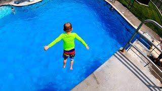 Jumping off the High Dive  for the First Time