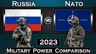 Russia vs NATO Military Power Comparison 2023 | Global Power