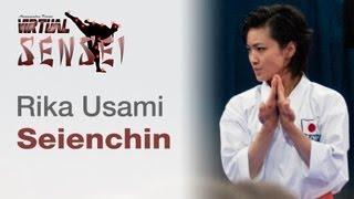 Rika Usami - Kata Seienchin - 21st WKF World Karate Championships Paris Bercy 2012