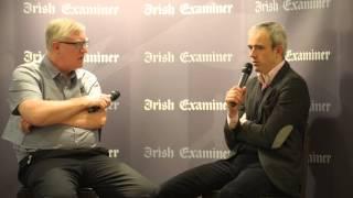 Ruby Walsh and Pat Keane having fun at the Irish Examiner breakfast