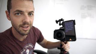 Voice recognition teleprompter app! The BEST option for DIY video creators!