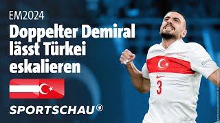 Österreich gegen die Türkei - die Highlights | Sportschau