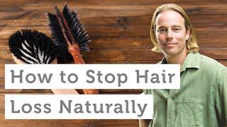 How to Stop Hair Loss and Baldness Naturally