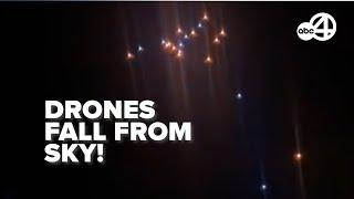 Folly Beach NYE drone show halted after drones fall from sky, 1 person struck: reports