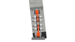 RSFJ in a concrete shear wall (out of plane) - Side Close
