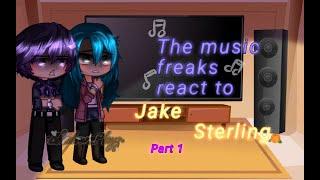 The music freaks react to Jake Sterling// tmf// gacha club// Part 1