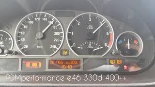 Bmw e46 330d 204 hp stage 3 406hp 806nm low boost