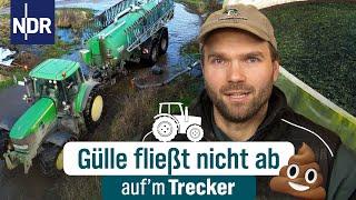 Hauke und Claas kommt die Gülle hoch | Auf'm Trecker Folge 51 | NDR