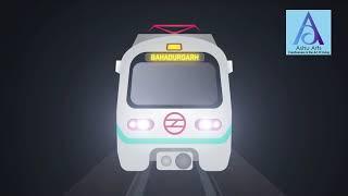 Green Line (Delhi Metro) | CGI VFX Animation | By ASHU ARTS | 8K UHD 60fps Video