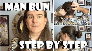 Men's Long Hair: Man Bun Step by Step (Tips & Tricks)