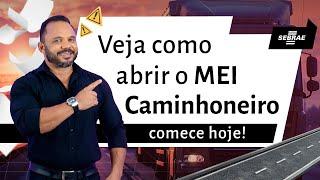 Como abrir MEI Caminhoneiro - Alécio Mascarenhas