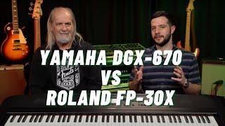 Yamaha DGX-670 vs Roland FP-30X | Which has the BEST features?