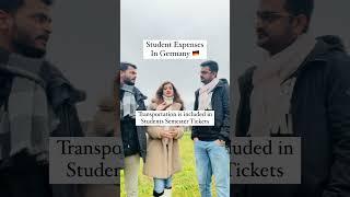 Engineering Student Expenses in Germany|Study in Germany|Studentlife #youtubeshorts #shorts