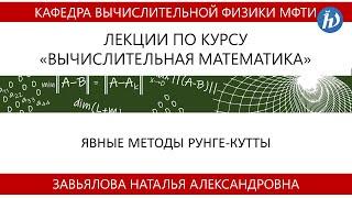 6.4 Явные методы Рунге-Кутты