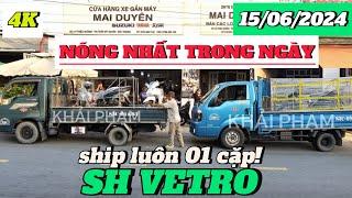 NÓNG NHẤT NGÀY! Ship cả cặp SH VETRO nhập khẩu Ý về nhà mới.CH Mai Duyên.Khải Phạm #sh #vetro #sh125