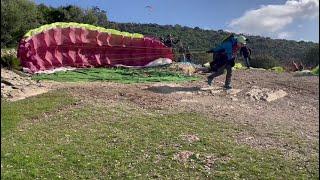 Paragliding Algodonales 29.12.22 - Great flight El Bosque Landing Missing