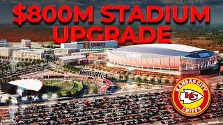 Inside Kansas City Chiefs $800M Stadium Upgrade #kansascitychiefs