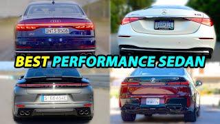 Mercedes S63 AMG vs BMW 7 Series 760i vs Audi S8 vs RS7 vs Porsche Panamera vs EQS AMG vs BMW i7 M70