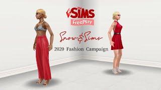 Sims Freeplay | Snow&Sims 2020 Fashion Campaign | Standing On The Horizon - Woodkid