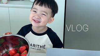 [VLOG] 즐거운 생일 주간 태하가 아빠랑 같은 날에 태어난 이유..?! 
