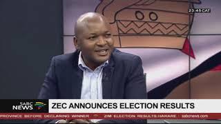 Edward Mitole unpacks the presidential election results in Zimbabwe