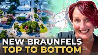 San Antonio Texas Real Estate Tour: NEW BRAUNFELS TEXAS Map | Top San Antonio TX Areas To Invest