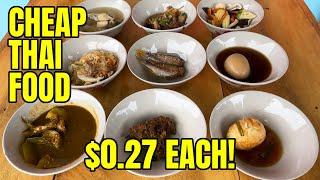 CHEAPEST RESTAURANT in KRABI THAILAND / Cheap Thai Food in Ao Nang