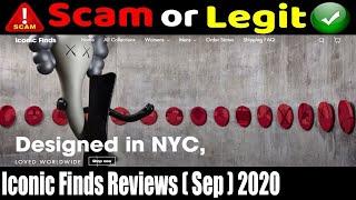 Iconic Finds Reviews [Sep 2020] Legit or a Hoax? | Scam Adviser Reports