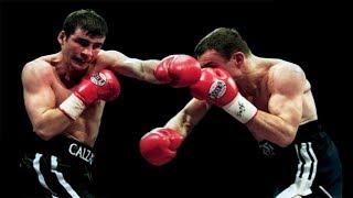 Joe Calzaghe vs Richie Woodhall - Highlights (BLAZING BATTLE)